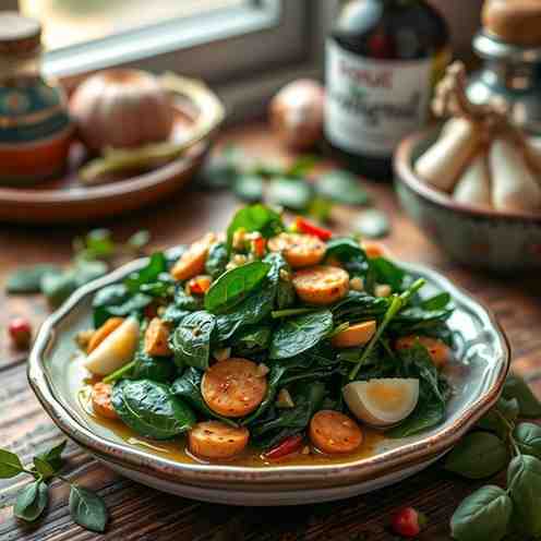 Gluten-Free Dairy-Free Vegetarian Recipes - Catalan Spinach